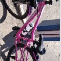 Потерялся велосипед розового цвета