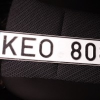 Утерян госномер KEO 808 LT (Литва, Евросоюз)