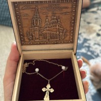 Потерян золотой крестик с цепочкой