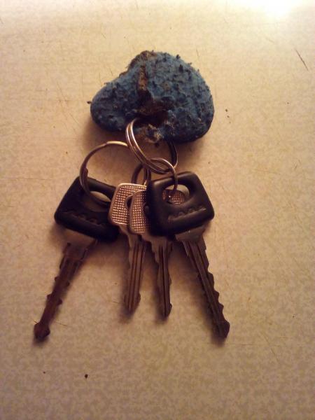 Найдены ключи от автомобиля