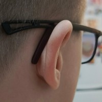 Потеряны детские очки черного цвета для зрения