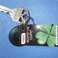 Найден ключ и зелёный брелок от домофона
