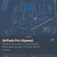 Утеряны наушники AirPodsPro (Арина)