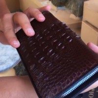 Потерян кошелек из крокодиловой кожи с документами